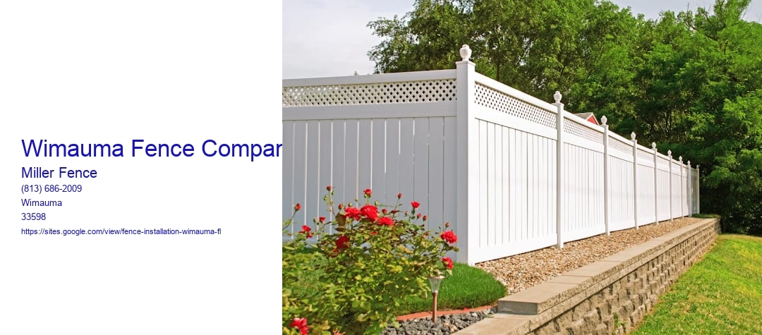Wimauma Fence Company