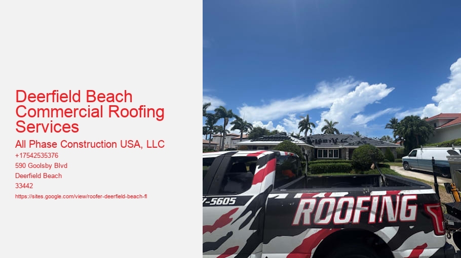 Deerfield Beach Commercial Roofing Services