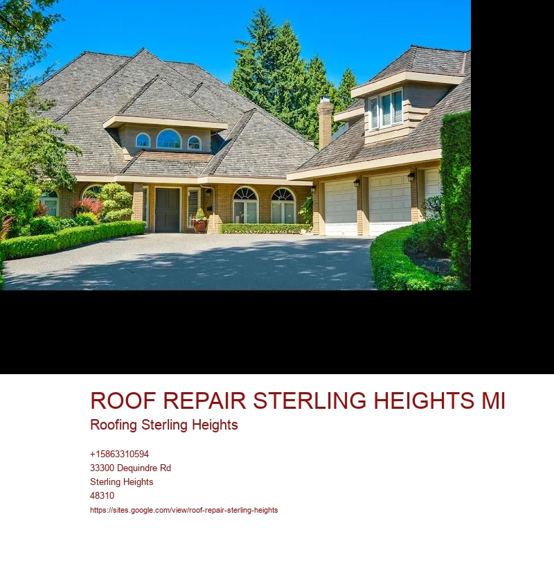ROOF REPAIR STERLING HEIGHTS MI